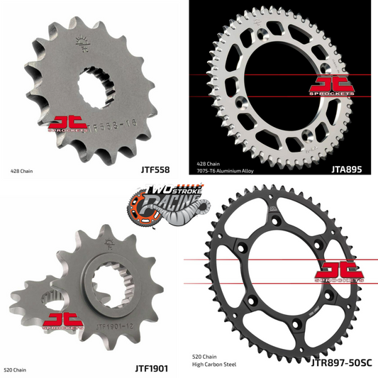 Best MX Dirt Bike JT Sprockets 520 Chains