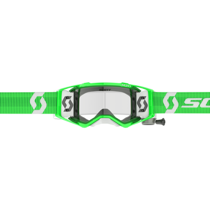 Scott Prospect Goggle WFS, Green / White – Clear Works Lens