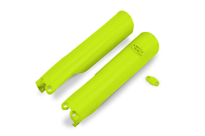 UFO Fork Guards Husqvarna TC FC 2023 – 2024 TE FE 2024, Neon Yellow