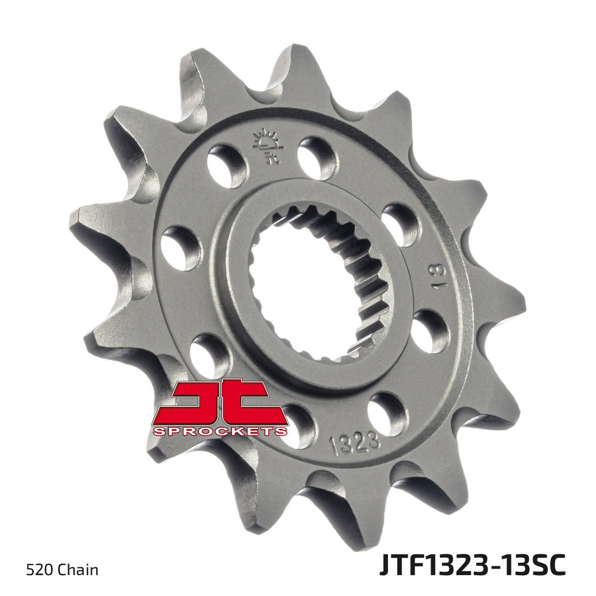 JT Sprockets Steel Self Cleaning Front Sprocket Honda CR 125 2004 - 2007 CRF 250 R 04 - 2017, 13T