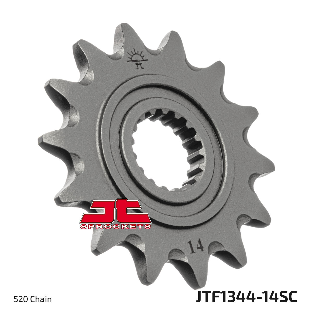 JT Sprockets Steel Self Cleaning Front Sprocket Honda CRF 250 R 2018 - 2021, 14T