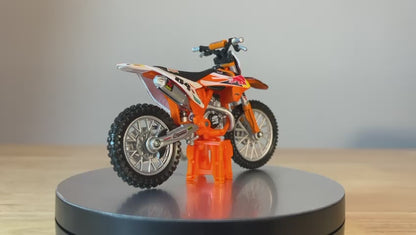 Burago Toy Models 1:18 Jeffrey Herlings KTM SXF 450 Toy Model