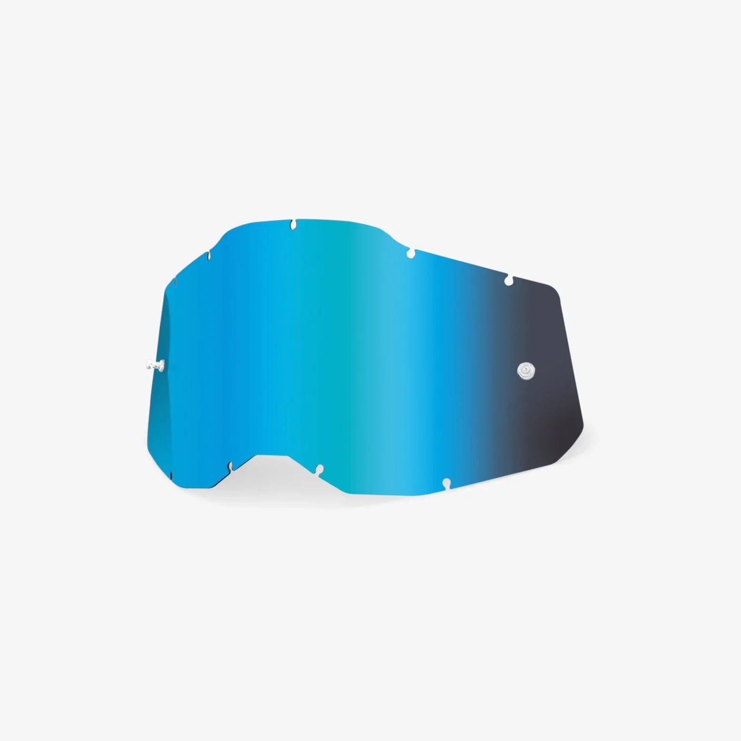 Goggle Shop 100% Generation  2 Mirror Tear off goggle  Lens, Blue