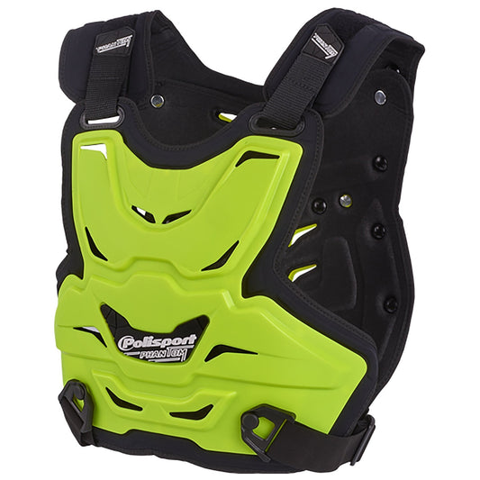 Polisport Phantom Lite Body Armour, Fluo Yellow