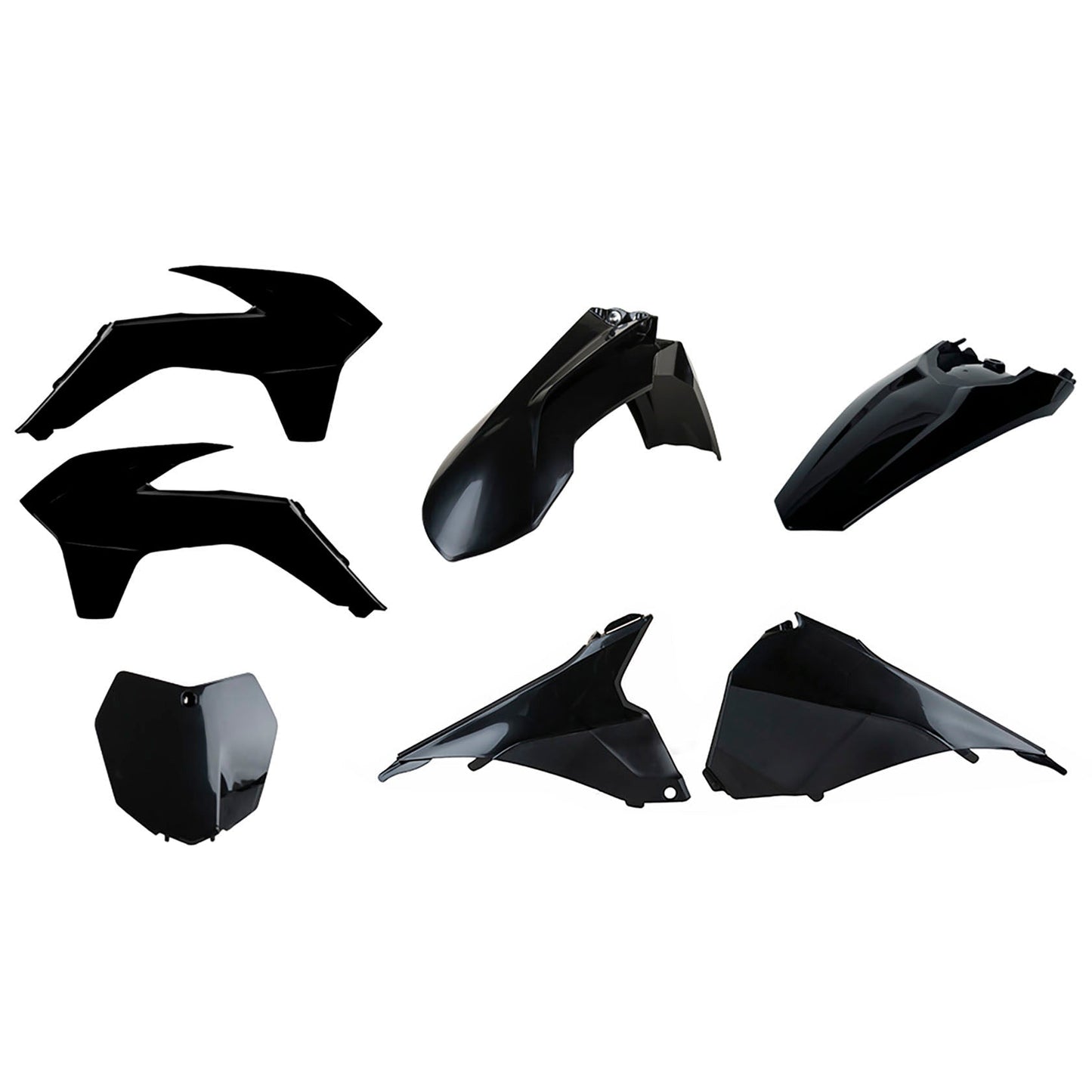 Polisport KTM Plastic Kit SX SXF 2013 - 2015 SX 250 13 - 2016, Black