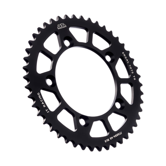 JT Sprockets Aluminium Rear Sprocket KTM SX 65 1998 - 2023 Husqvarna TC 65 2017 - 23 Gas Gas MC 65 2021 - 23, 46T