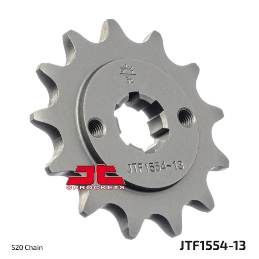 JT Sprockets Steel Front Sprocket Yamaha YFS 200 1988 - 2006 TTR 230 2005 - 2022, 13T