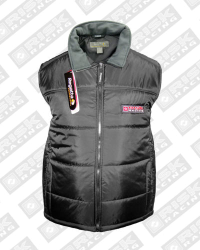 Risk Racing Body Warmer, Black, Medium