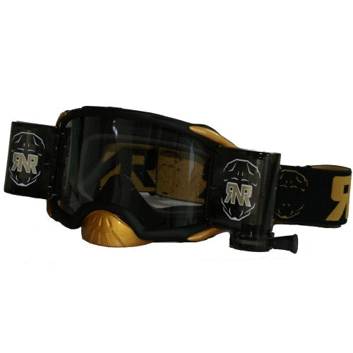 Rip n Roll Platinum WVS Goggles, Black / Gold